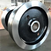 High Reliability Forged Steel Rail Crane Wheel