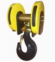 INDUSTRIAL CRANE RIGGED HOOKS